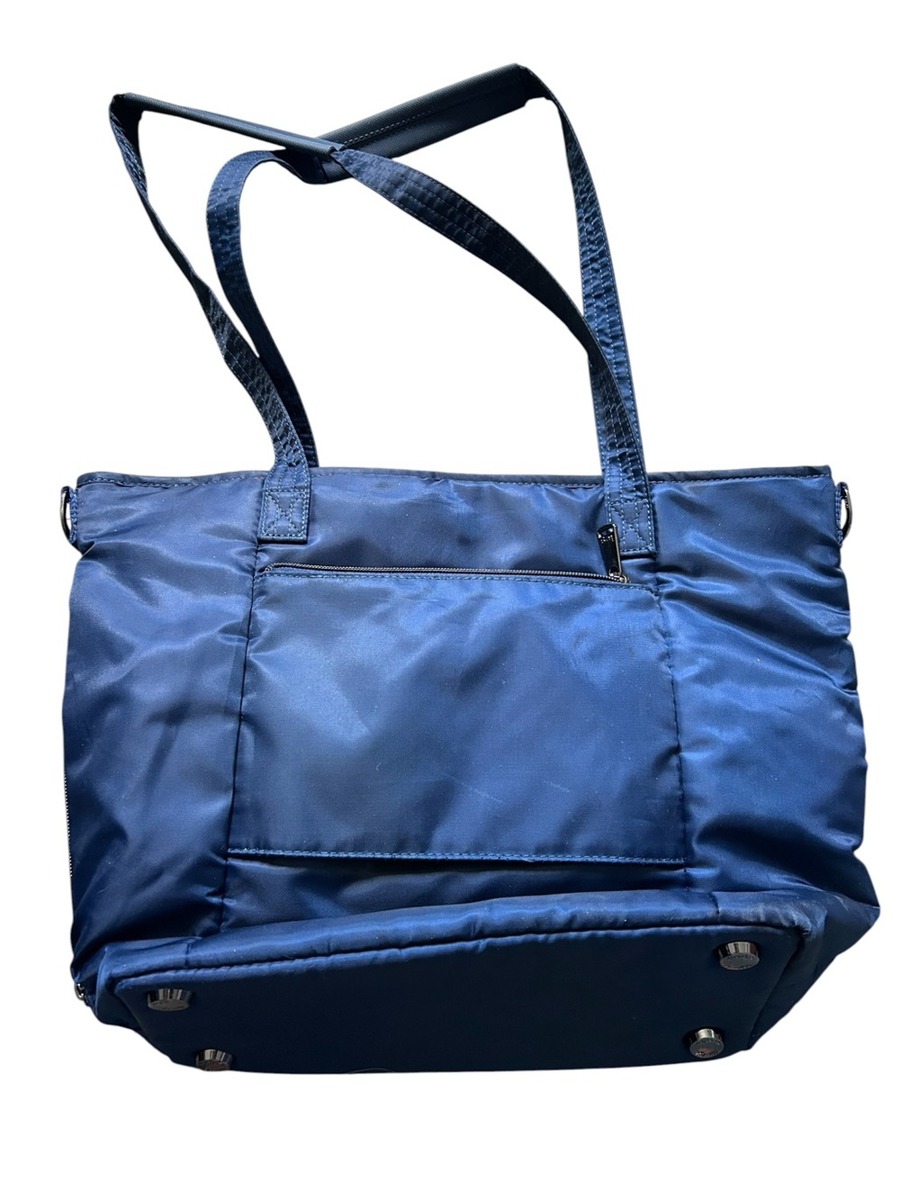 Navy Blue Lug Rally Shoulder Tote Bag - Picture 5 of 6